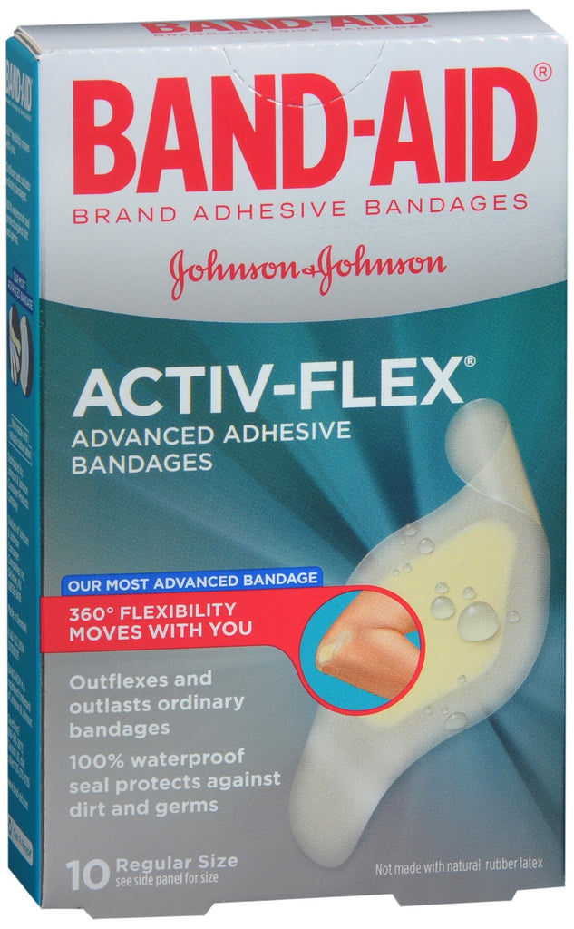 BAND-AID Activ-Flex Advanced Adhesive Bandages Regular Size