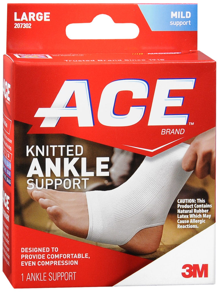 ACE Knitted Ankle Support Large