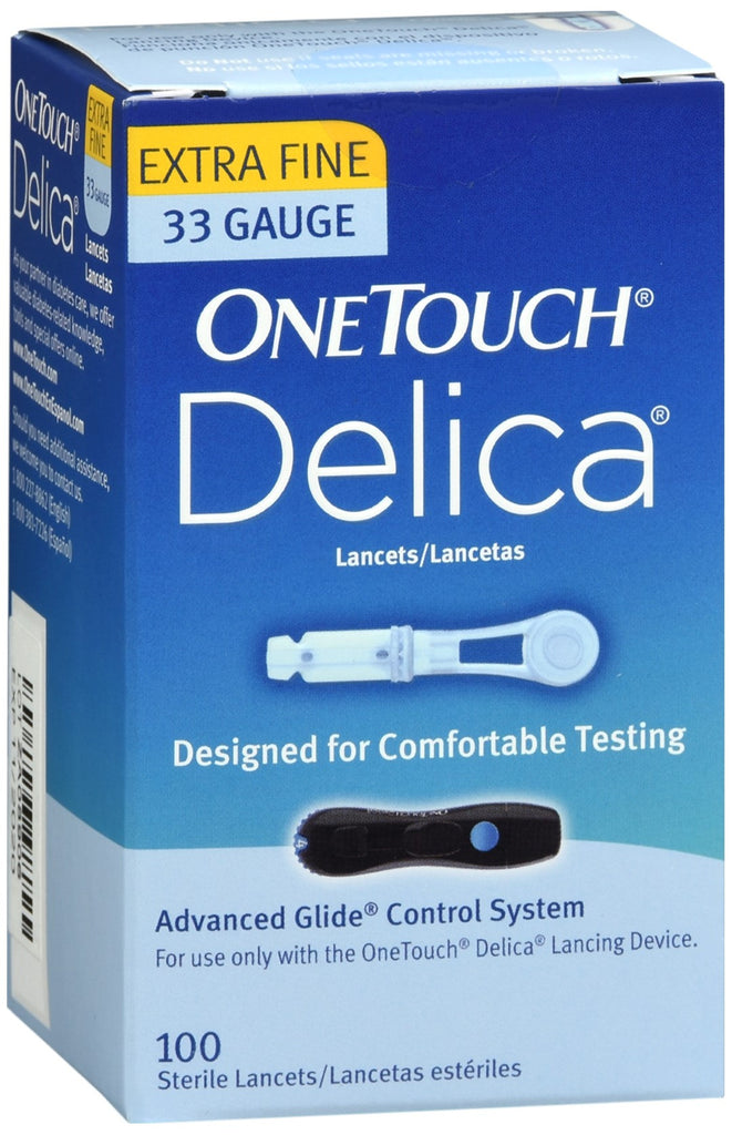 OneTouch Delica Lancets 33G