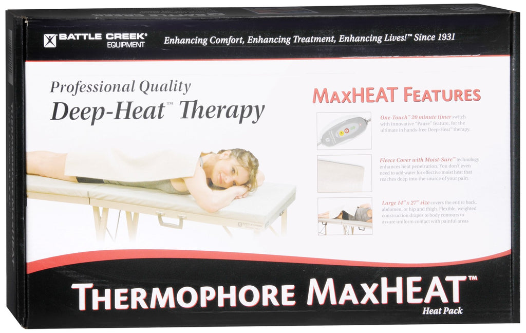 Battle Creek Thermophore MaxHeat Deep-Heat Therapy Heat Pack Large
