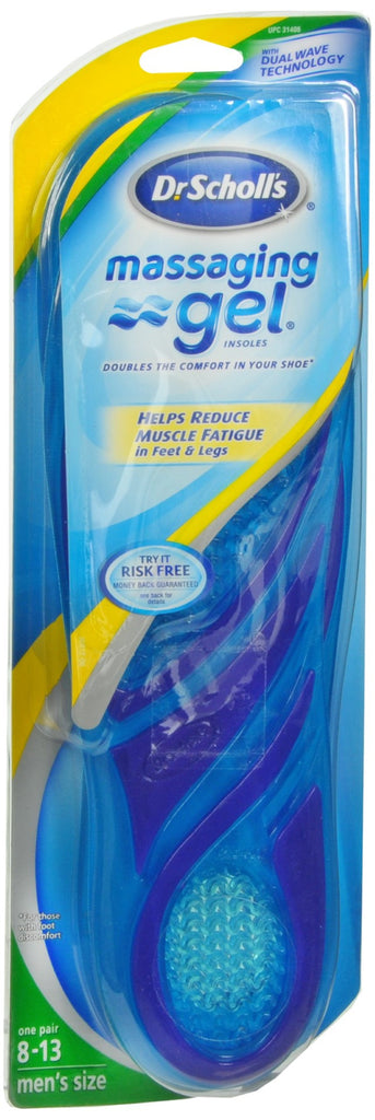 Dr. Scholl's Massaging Gel Insoles Men's Size 8-13