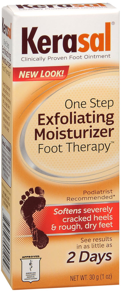 Kerasal One Step Exfoliating Moisturizer Foot Therapy