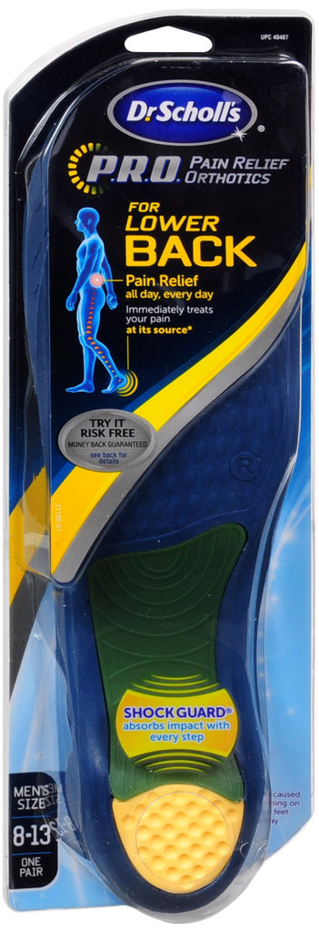 Dr. Scholl's P.R.O. Pain Relief Orthotics Lower Back Cushions