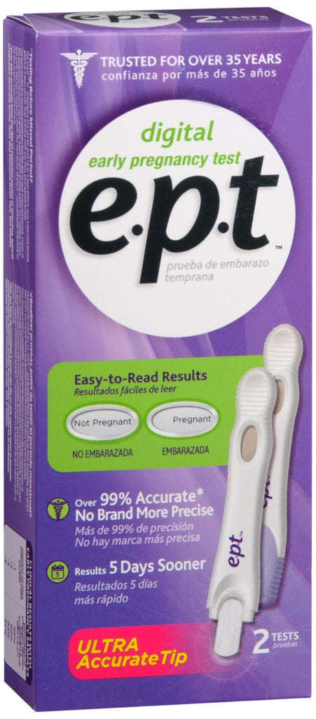 e.p.t. Digital Early Pregnancy Tests