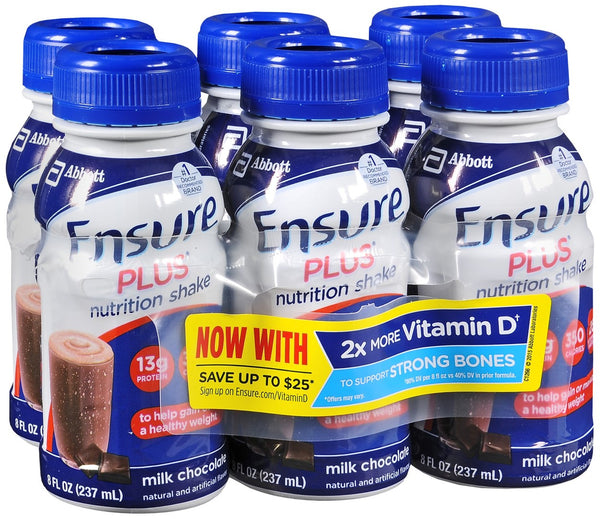 Ensure Plus Nutrition Shakes Milk Chocolate