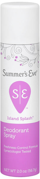 Summer's Eve Feminine Deodorant Spray Island Splash