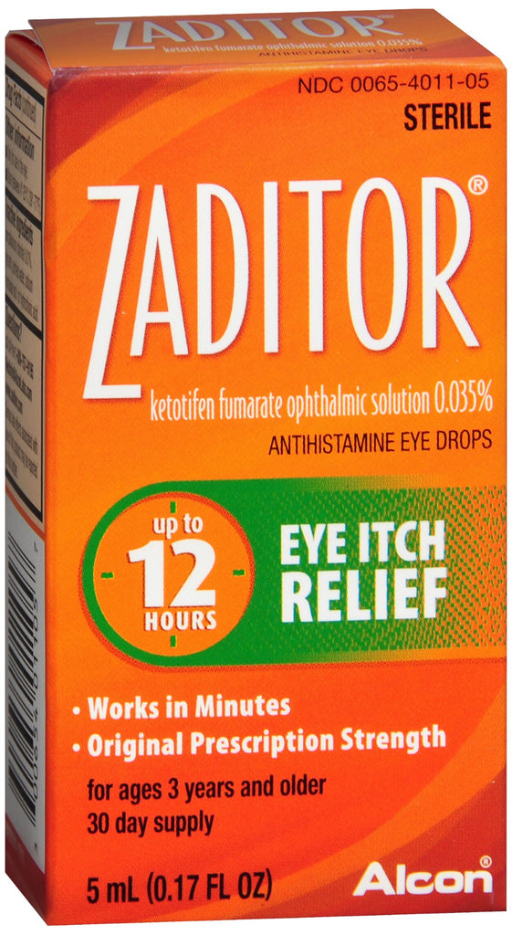 Zaditor Eye Itch Relief Eye Drops