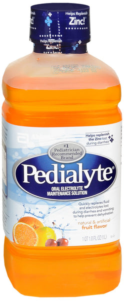 Pedialyte Oral Electrolyte Maintenance Solution Fruit Flavor
