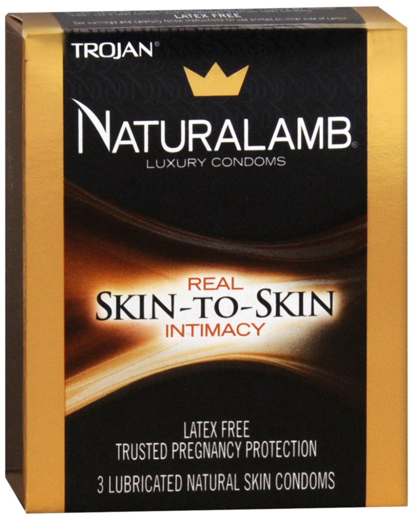 TROJAN Naturalamb Natural Skin Lubricated Luxury Condoms
