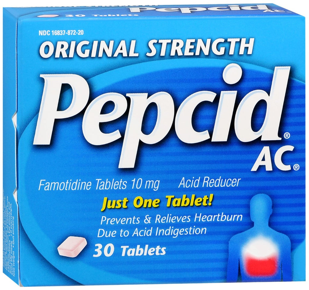 Pepcid AC Tablets Original Strength
