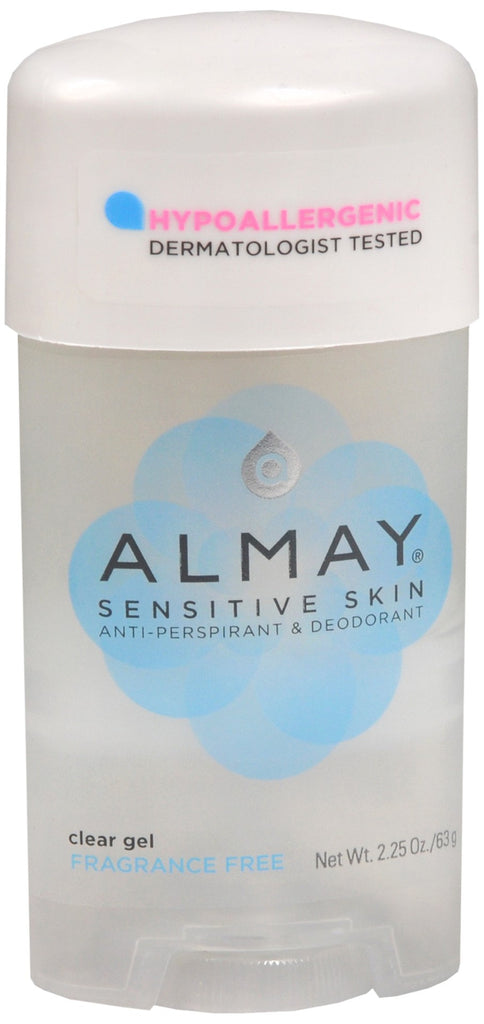 Almay Sensitive Skin Anti-Perspirant & Deodorant Clear Gel Fragrance Free