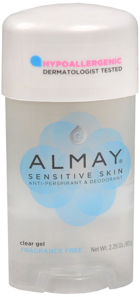 Almay Sensitive Skin Anti-Perspirant & Deodorant Clear Gel Fragrance Free