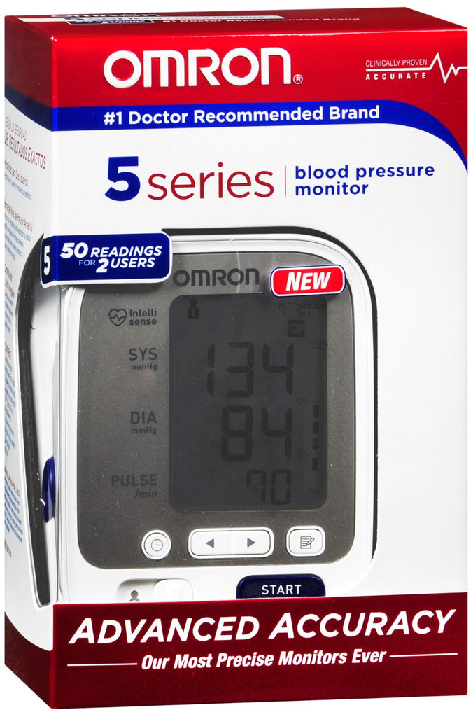 How to measure Blood Pressure with Omron 5 Series 