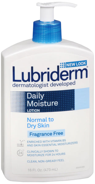 Lubriderm Daily Moisture Fragrance Free Lotion