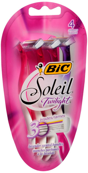 Bic Soleil Twilight Shavers Lavender Scented