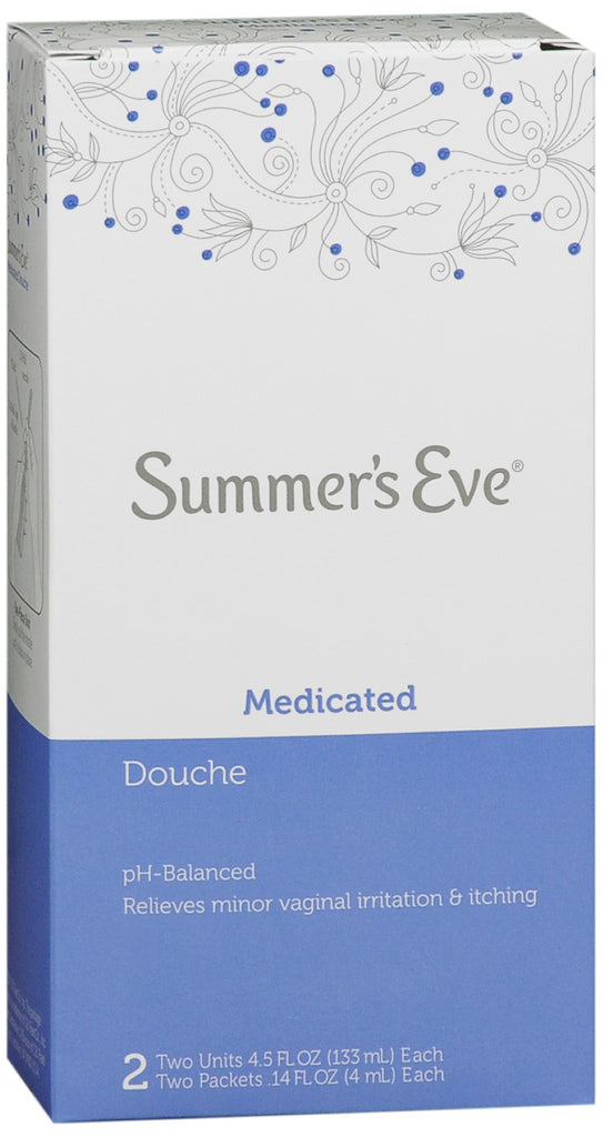 Summer's Eve Douche 2 Pack Medicated