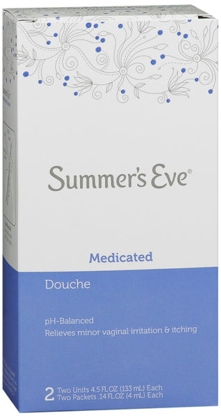 Summer's Eve Douche 2 Pack Medicated