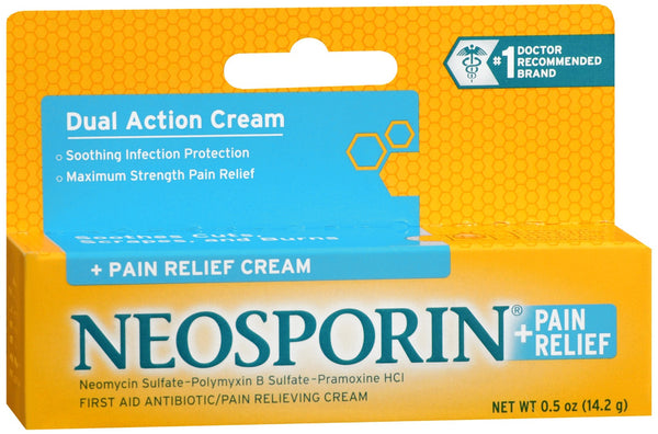 Neosporin + Pain Relief Cream