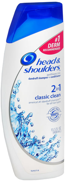 Head & Shoulders Classic Clean 2 in 1 Dandruff Shampoo + Conditioner