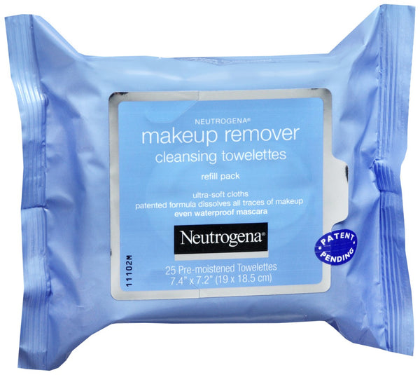 Neutrogena Makeup Remover Cleansing Towelettes Refill Pack