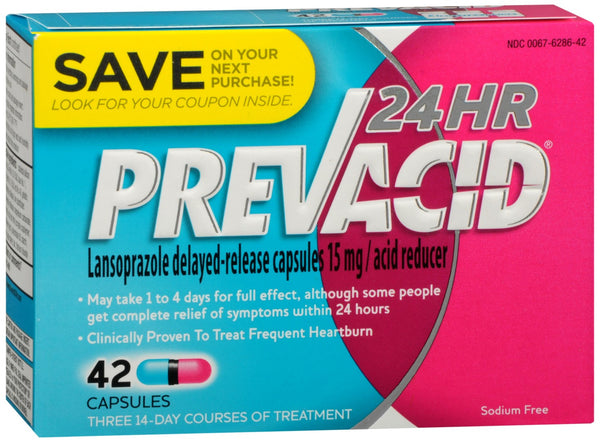 Prevacid 24 HR Acid Reducer Capsules