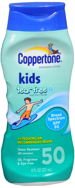 Coppertone Kids Tear Free Sunscreen Lotion SPF 50