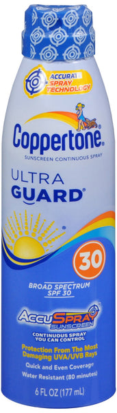 Coppertone UltraGuard Continuous Spray Sunscreen SPF 30