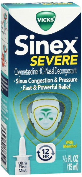 Vicks Sinex Decongestant Nasal Spray Severe