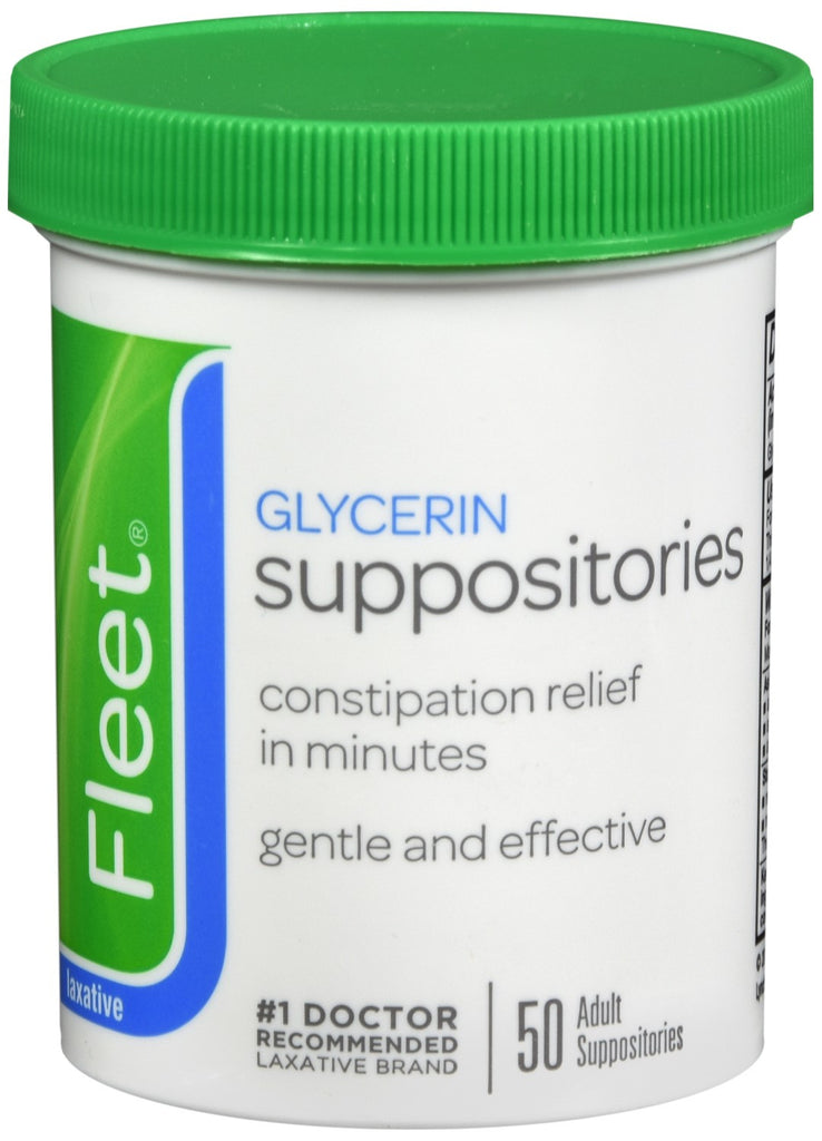 Fleet Glycerin Suppositories Adult