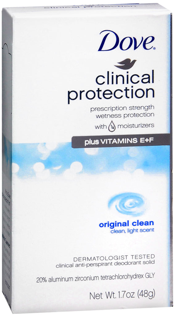 Dove Clinical Protection Anti-Perspirant Deodorant Solid Original Clean