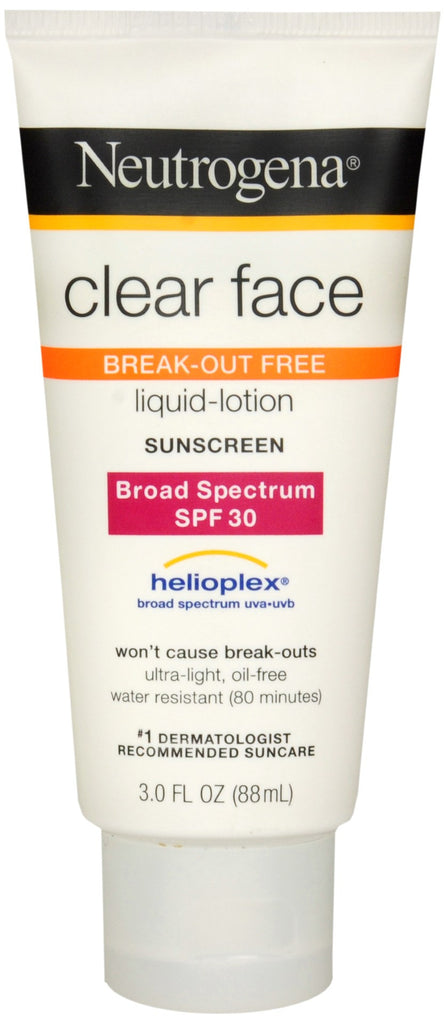 Neutrogena Clear Face Sunscreen