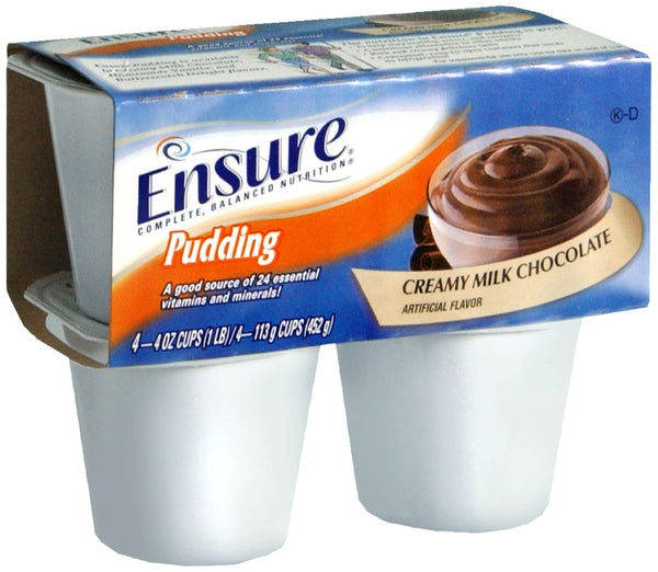 Ensure Pudding Cups Creamy Milk Chocolate