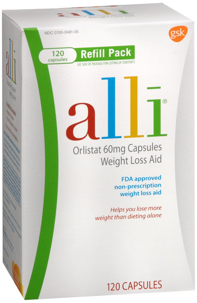 alli Weight Loss Aid Refill Pack Capsules