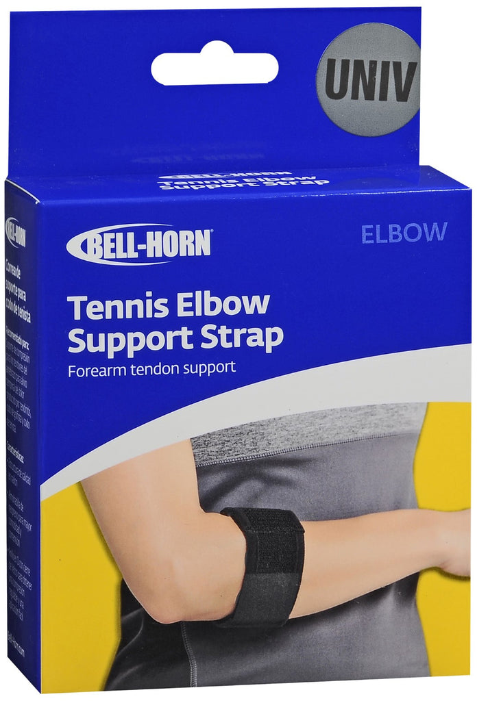 Bell-Horn Tennis Elbow Support Strap Black Universal 194