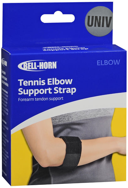 Bell-Horn Tennis Elbow Support Strap Black Universal 194