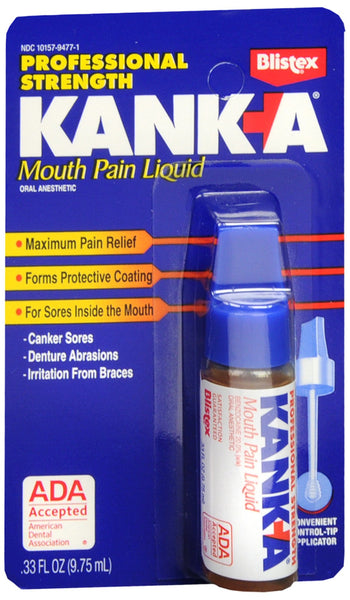 Kank-A Mouth Pain Liquid Professional Strength