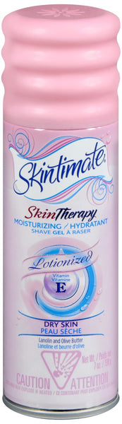 Skintimate Skin Therapy Lotionized Moisturizing Shave Gel Dry Skin