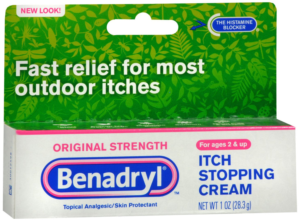 Benadryl Itch Stopping Cream Original Strength