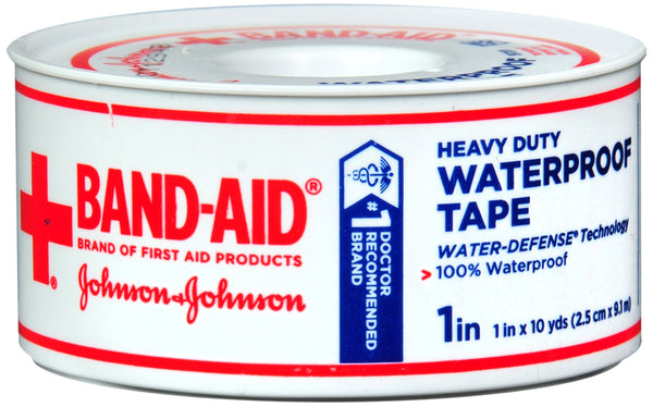 BAND-AID Heavy Duty Waterproof Tape 1 Inch