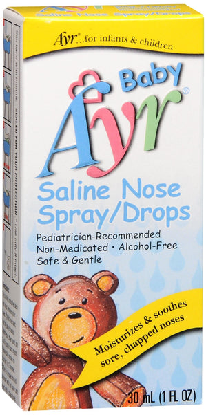Ayr Baby Saline Nose Spray/Drops