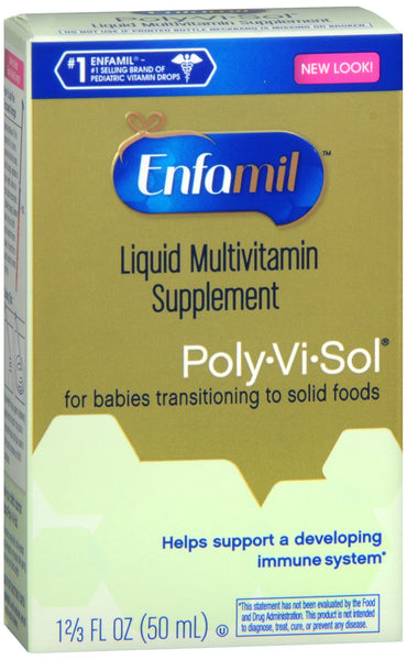 Enfamil Poly-Vi-Sol Liquid Multivitamin Supplement