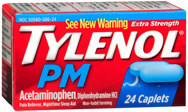 TYLENOL PM Extra Strength Caplets