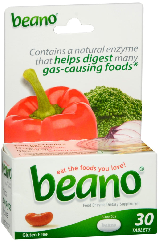 Beano Food Enzyme Tablets