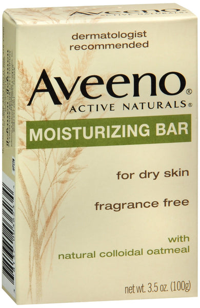 AVEENO Active Naturals Moisturizing Bar Fragrance Free