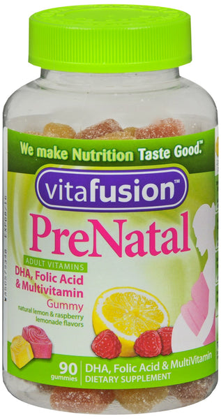 Vitafusion PreNatal Gummies Assorted Flavors