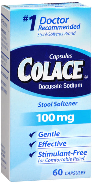 Colace 100 mg Capsules