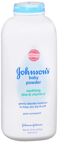 JOHNSON'S Baby Powder Soothing Aloe & Vitamin E