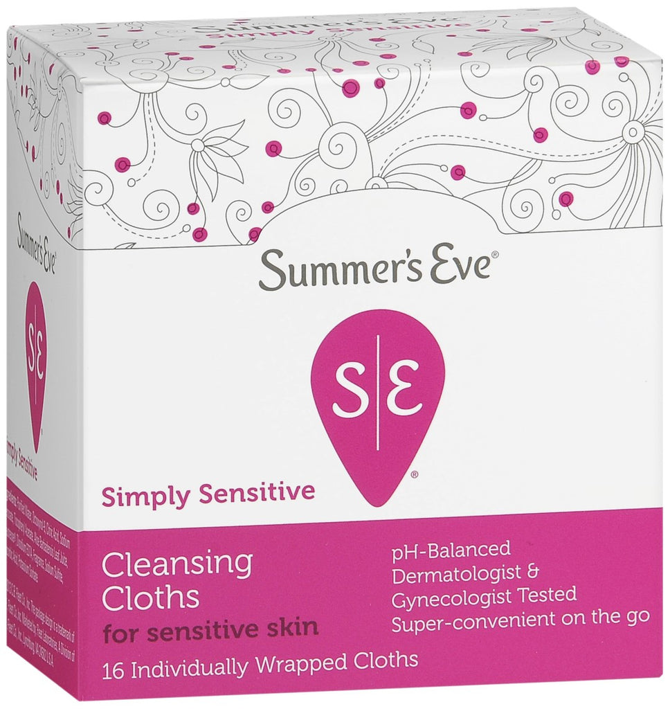 Summer's Eve Cleansing Cloths Simply Sensitive