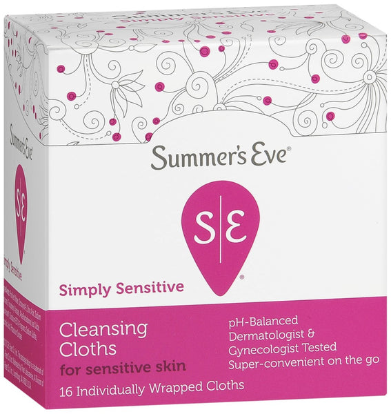 Summer's Eve Cleansing Cloths Simply Sensitive