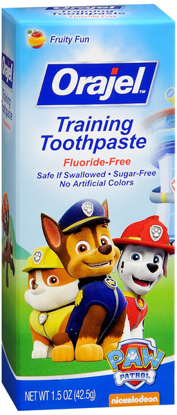 Orajel Training Toothpaste Paw Patrol Fruity Fun Flavor